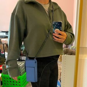 Bouletta Leather Crossbody Cellphone Purse